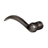 Baldwin 5452V402LMR distressed oil rubbed bronze dummy door lever
