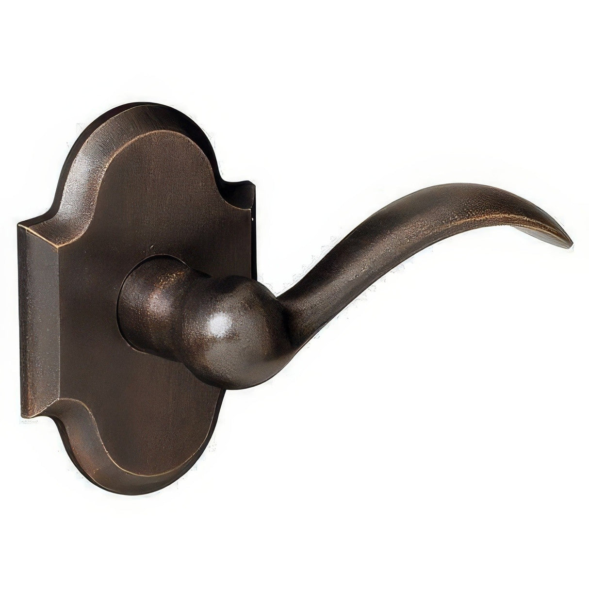 Baldwin 5452V402RMR distressed oil rubbed bronze dummy door lever