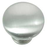 Laurey 54628 546 Hollow 1-3/8" Zinc Cabinet Knob Brushed Satin Nickel