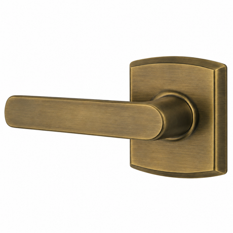 Baldwin 5485V033LMR vintage brass dummy door lever