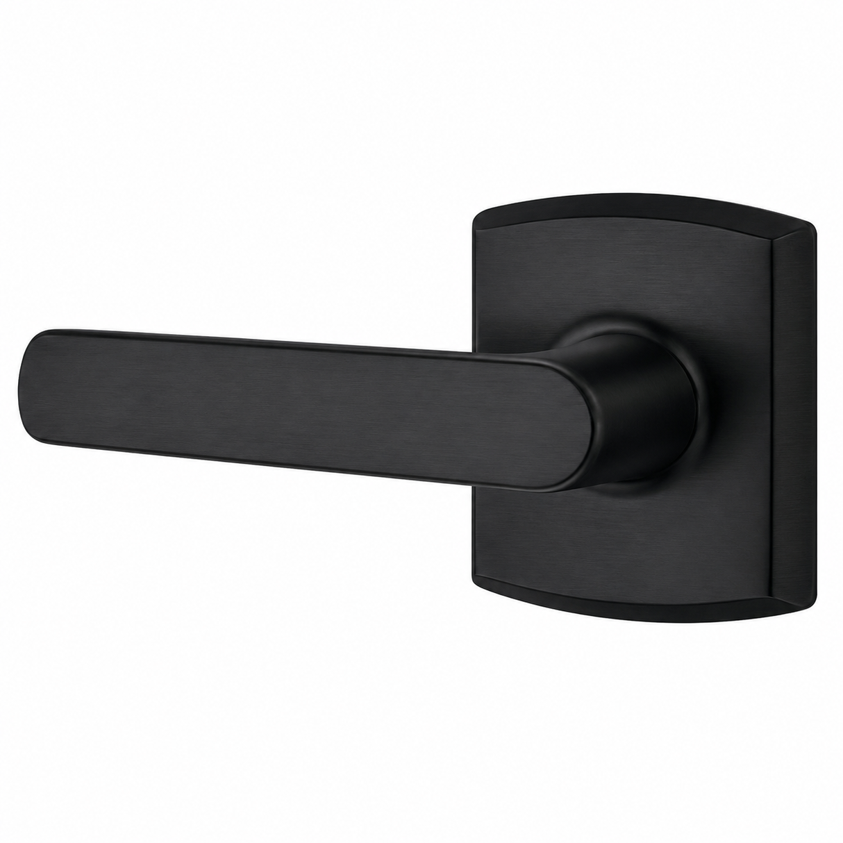 Baldwin 5485V190LMR satin black dummy door lever