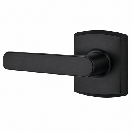 Baldwin 5485V190LMR satin black dummy door lever