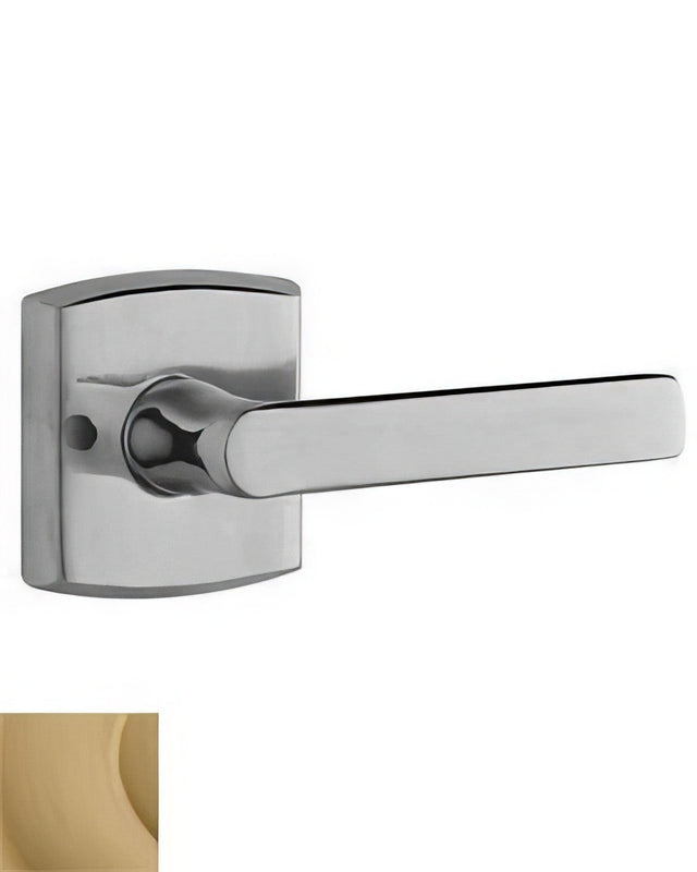 Baldwin 5485V033MR vintage brass dummy door lever