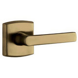 Baldwin 5485V050MR satin brass and black dummy door lever