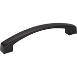 Jeffrey Alexander 549-128MB matte black cabinet drawer pull