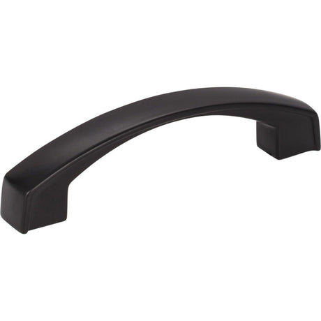Jeffrey Alexander 549-96MB Merrick cabinet drawer pull in satin stainless, additional view