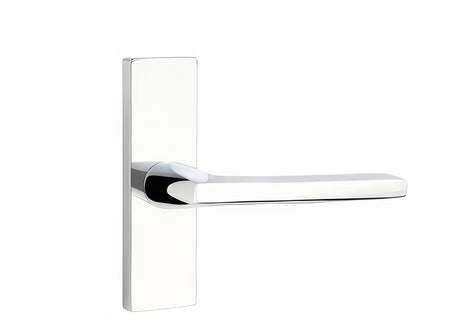 Emtek 5507HLOUS26LH polished chrome passage door lever