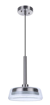 Craftmade 55191-BNK-LED-LED Centric 10" LED Pendant Brushed Polished Nickel