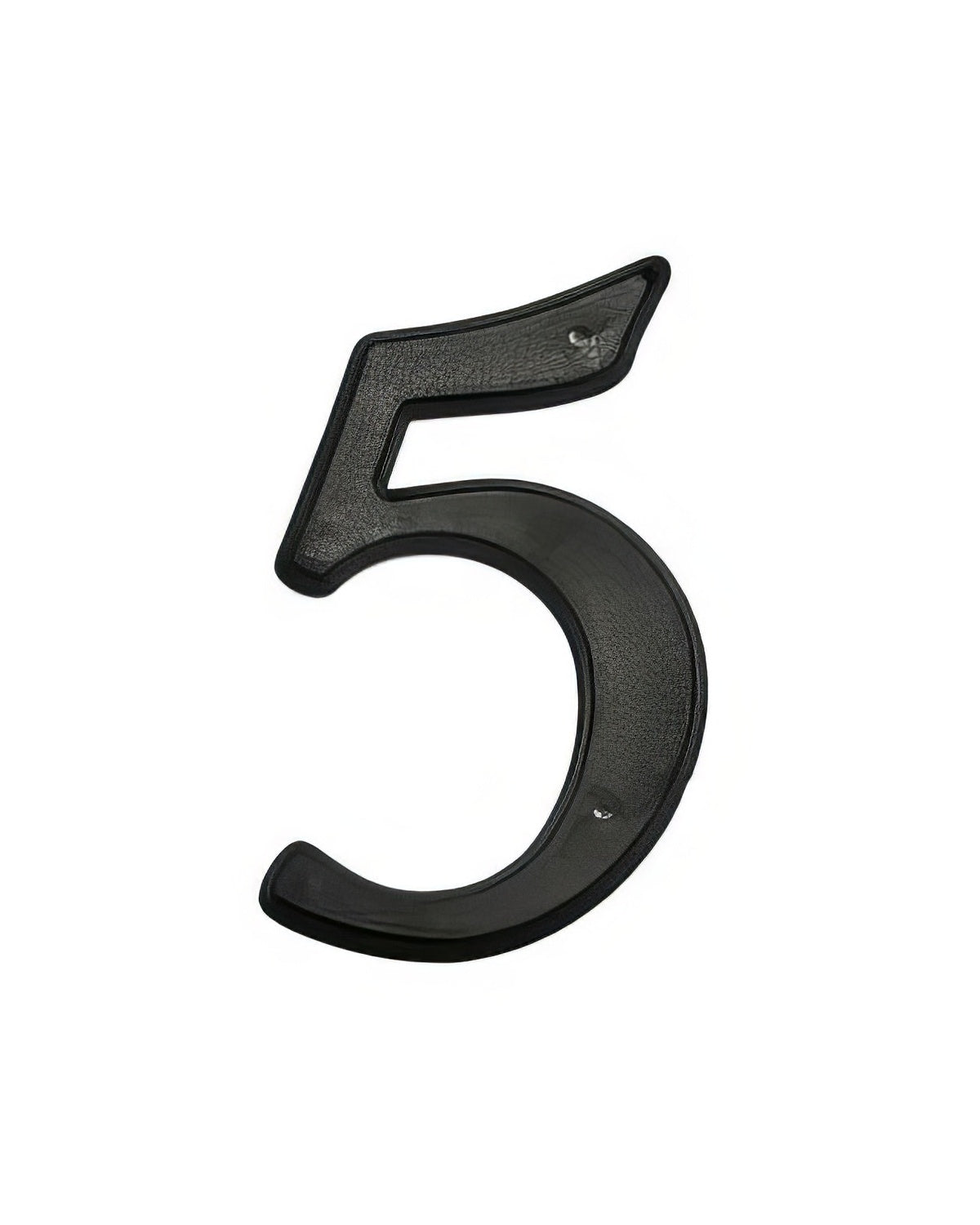 Better Home Products 551BLK black plastic house number