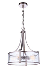 Craftmade 55395-BNK brushed polished nickel pendant