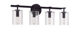 Craftmade 55604-FB flat black vanity