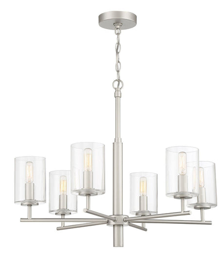 Craftmade 55626-SN satin nickel chandelier