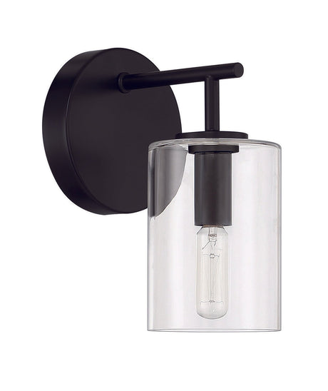 Craftmade 55661-FB flat black wall sconce