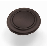 Laurey 55637 556 Richmond 1-1/4" Zinc Cabinet Knob Polished Brass