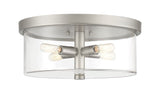 Craftmade 55684-SN satin nickel flushmount