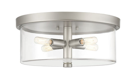 Craftmade 55684-SN satin nickel flushmount