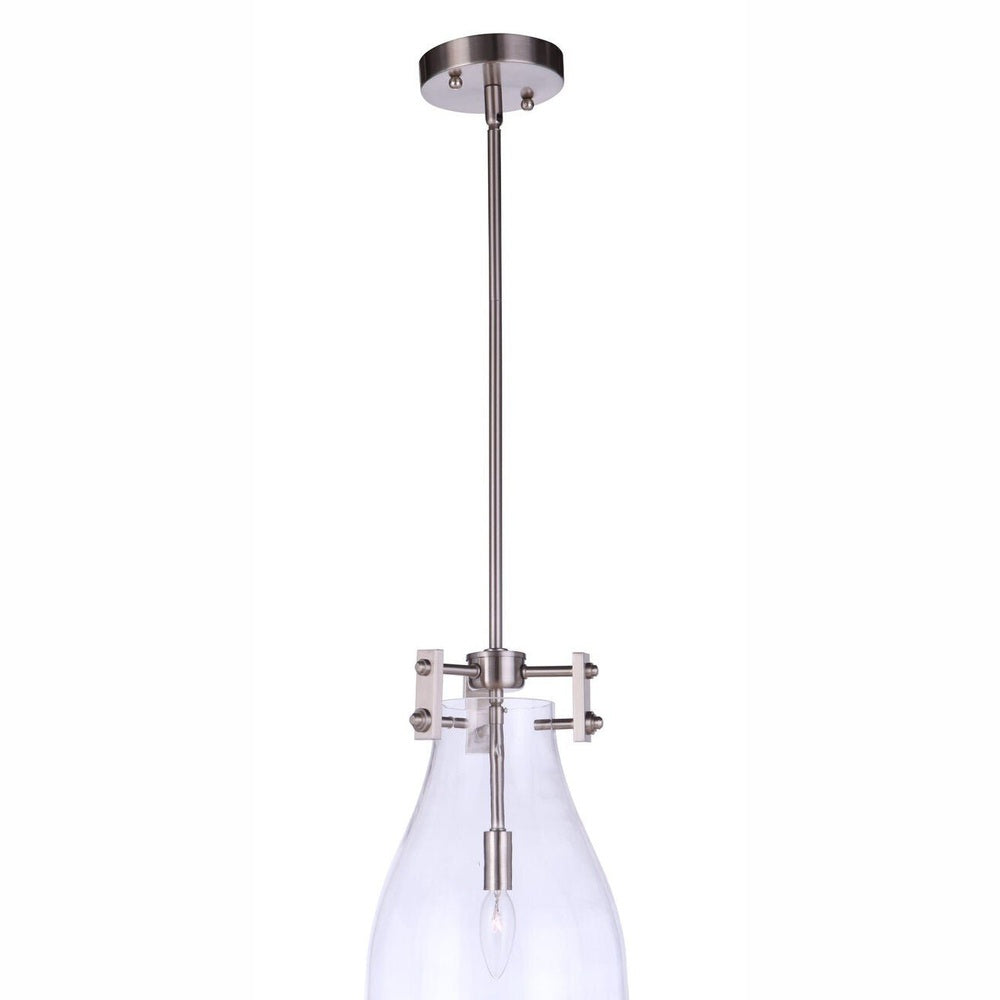Craftmade 55891-BNK brushed polished nickel pendant