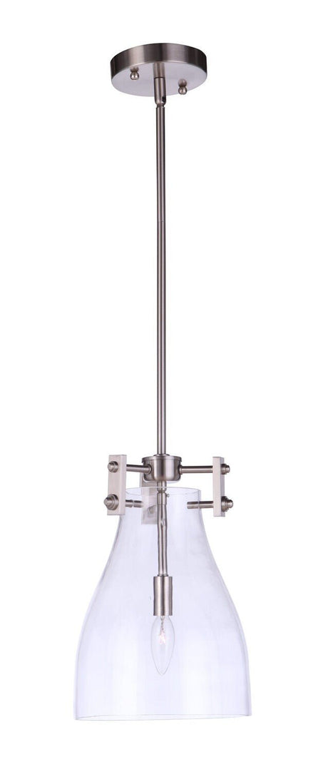 Craftmade 55891-BNK brushed polished nickel pendant