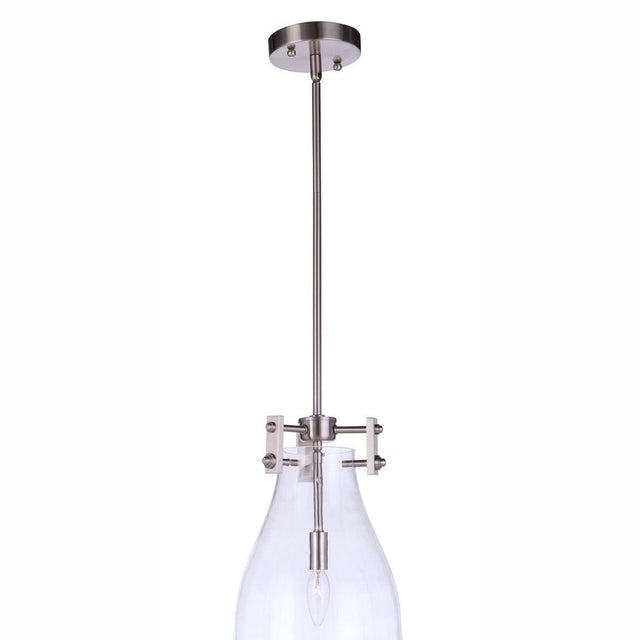 Craftmade 55891-BNK brushed polished nickel pendant