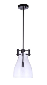 Craftmade 55891-FB flat black pendant