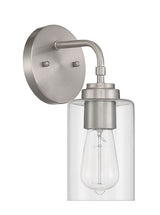 Craftmade 56001-BNK brushed polished nickel wall sconce