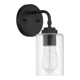 Craftmade 56001-FB flat black wall sconce