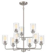 Craftmade 56029-BNK brushed polished nickel chandelier