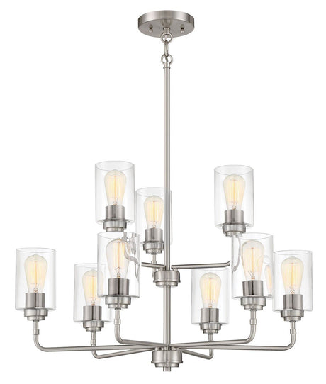 Craftmade 56029-BNK brushed polished nickel chandelier