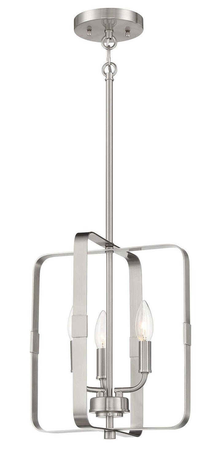 Craftmade 56033-BNK brushed polished nickel foyer