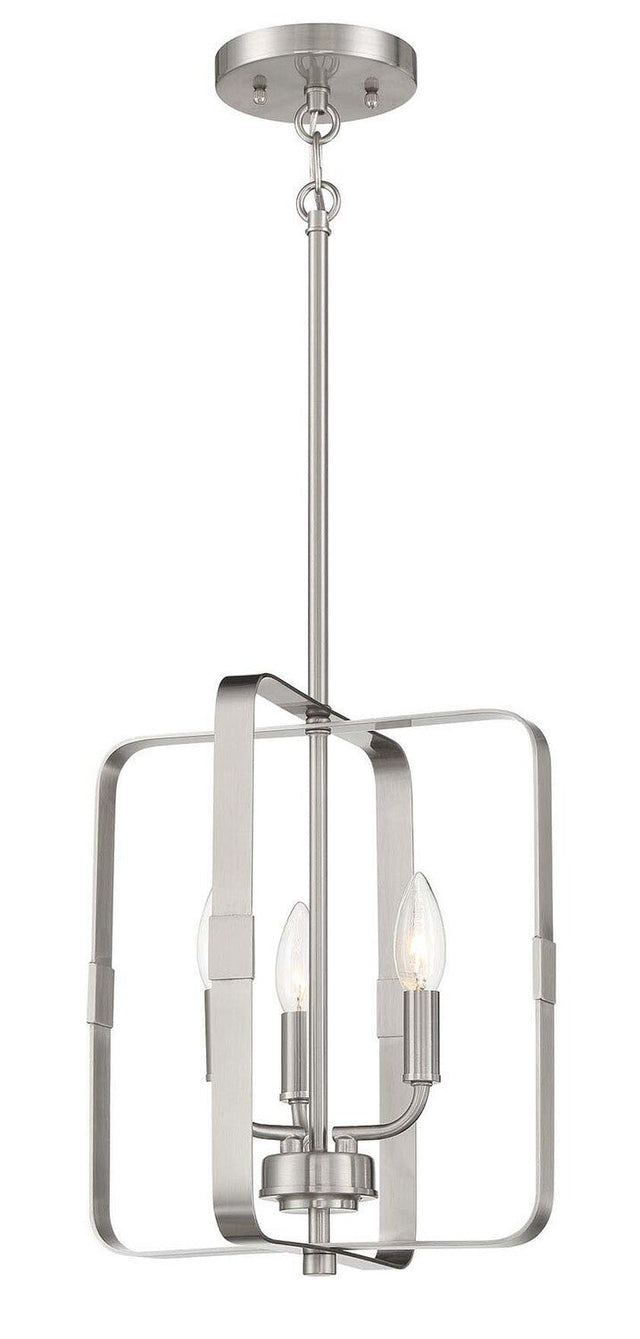 Craftmade 56033-BNK brushed polished nickel foyer