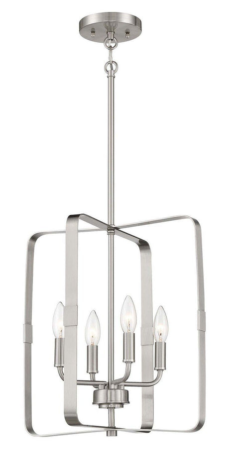Craftmade 56034-BNK brushed polished nickel foyer