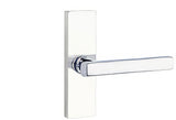 Emtek 5607FRLUS26LH polished chrome privacy door lever