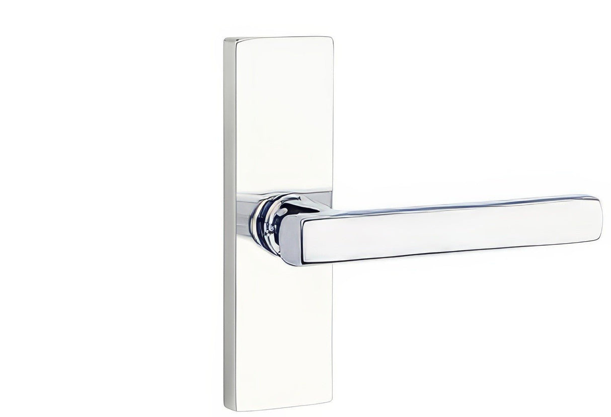 Emtek 5607FRLUS26RH polished chrome privacy door lever