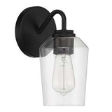 Craftmade 56101-FB flat black wall sconce