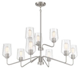 Craftmade 56129-BNK brushed polished nickel chandelier