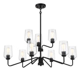 Craftmade 56129-FB flat black chandelier