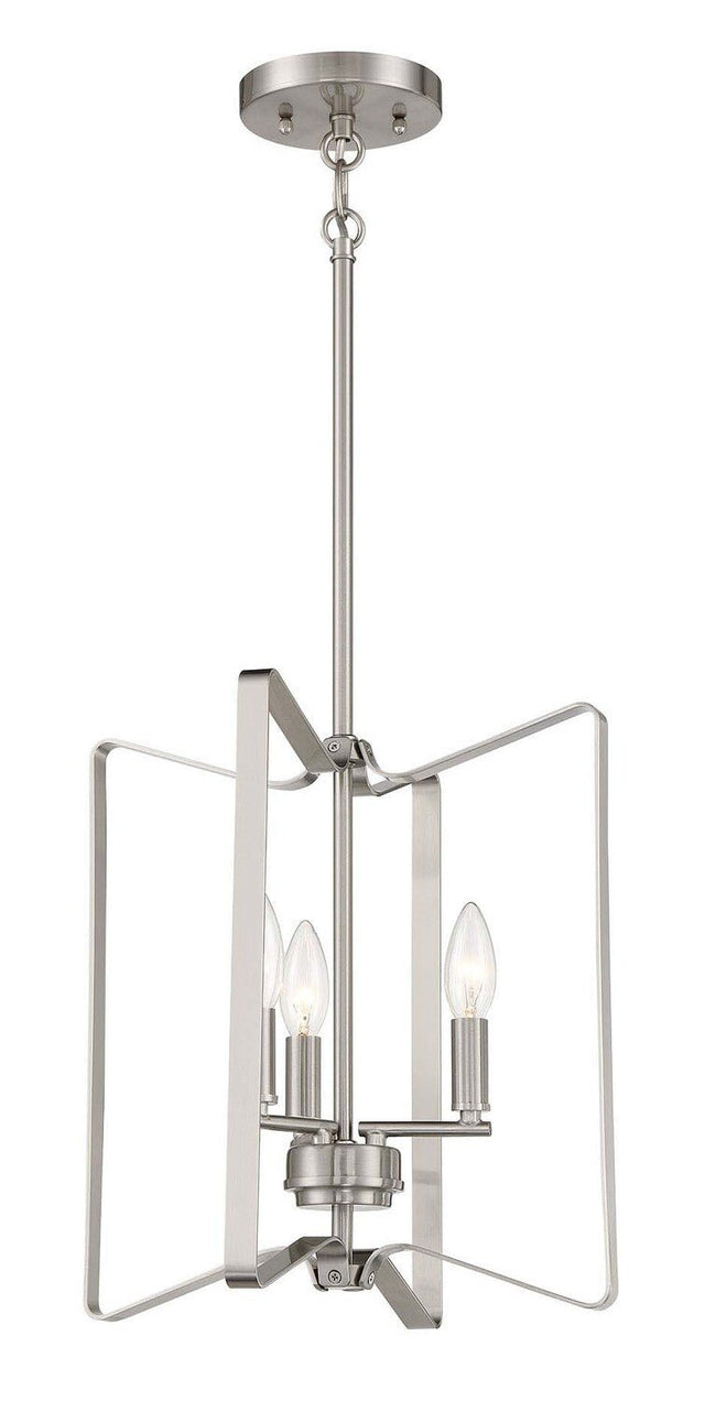 Craftmade 56133-BNK brushed polished nickel foyer