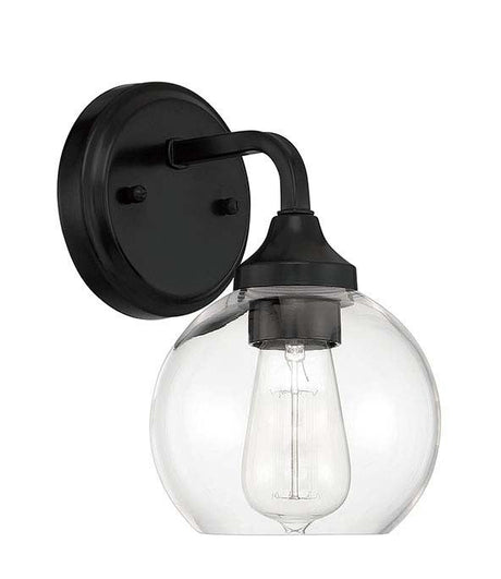 Craftmade 56201-FB flat black wall sconce
