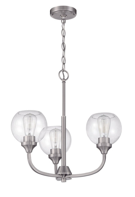 Craftmade 56223-BNK brushed polished nickel chandelier