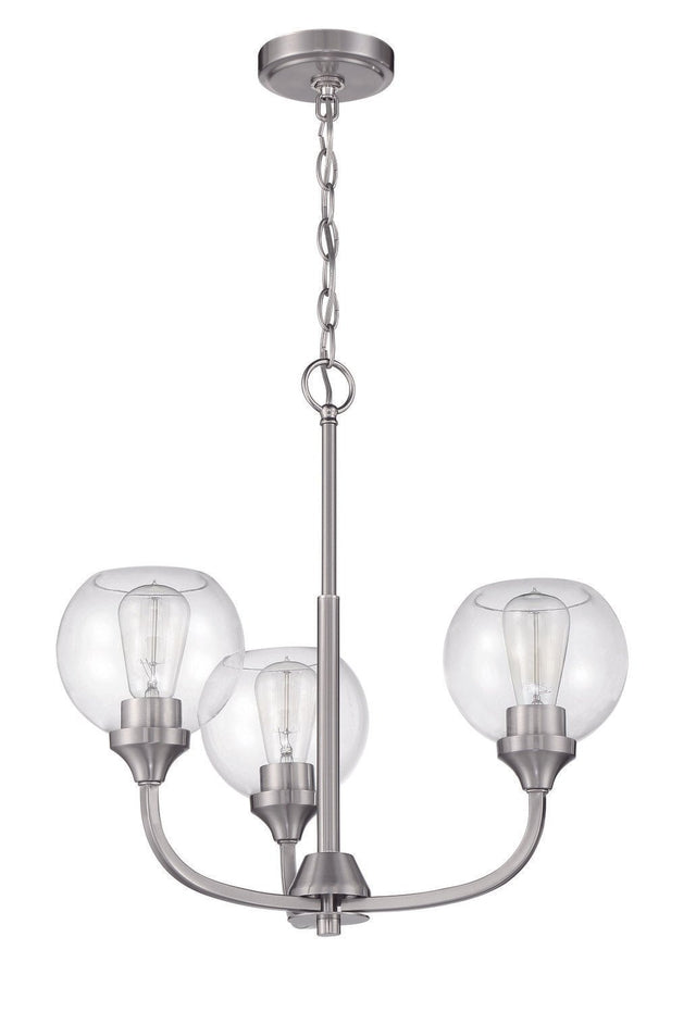 Craftmade 56223-BNK brushed polished nickel chandelier