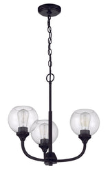 Craftmade 56223-FB flat black chandelier