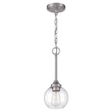 Craftmade 56291-BNK brushed polished nickel mini pendant