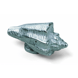 Laurey 56360 563 Oceana Zinc Conch Cabinet Knob Silverado