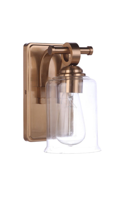 Craftmade 56401-SB Romero 1 Light Wall Sconce Satin Brass