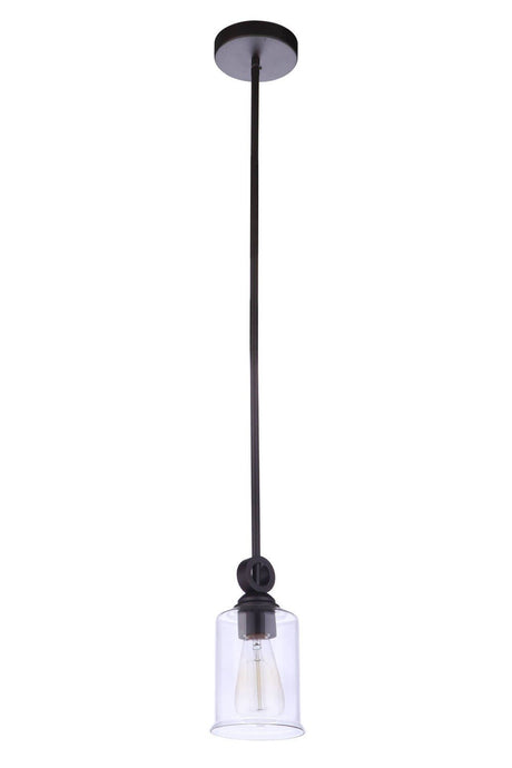 Craftmade 56491-ESP Romero 1 Light Mini Pendant Espresso