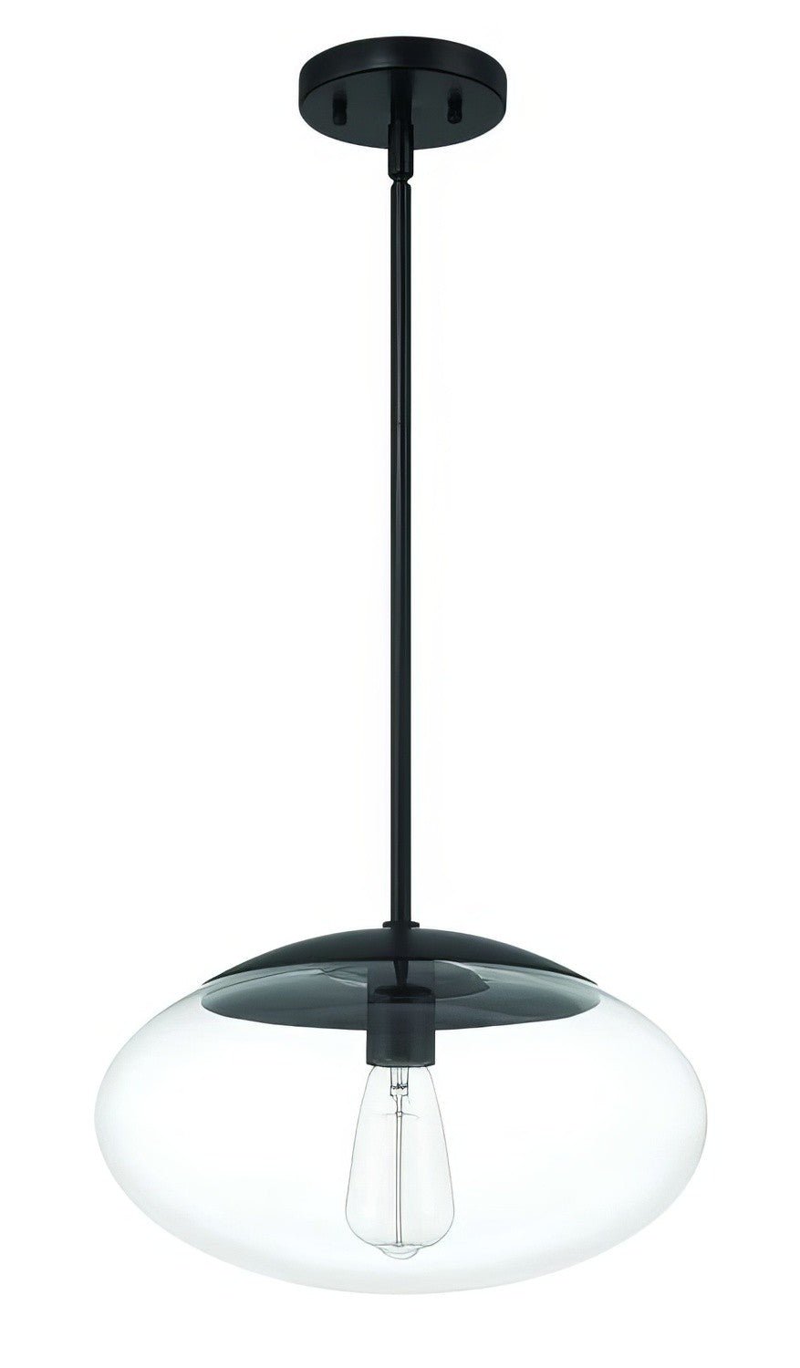 Craftmade 56894-FB flat black pendant