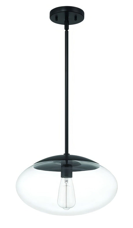 Craftmade 56894-FB flat black pendant