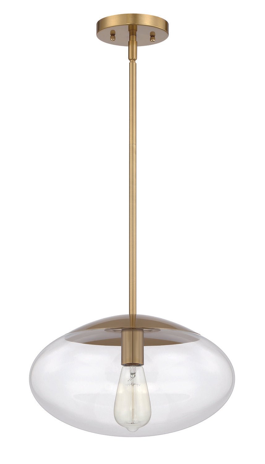 Craftmade 56894-SB satin brass pendant
