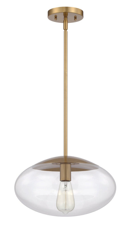 Craftmade 56894-SB satin brass pendant