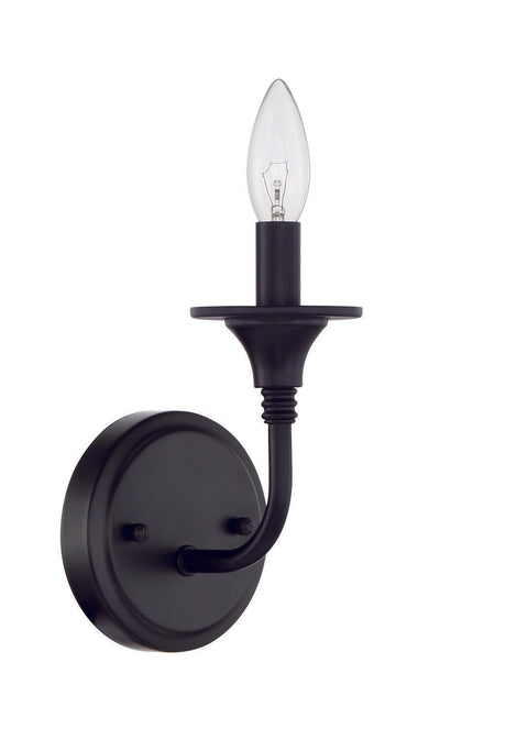 Craftmade 57061-FB Jolenne 1 Light Wall Sconce Flat Black